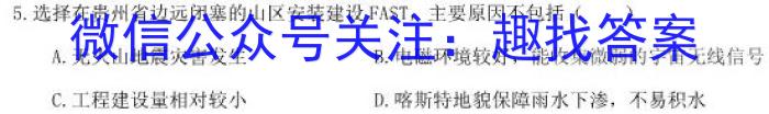 安徽省六安市金安区六安皋城中学2024年初一分班测试&政治