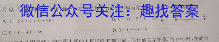 2023年秋 荆、荆、襄、宜四地七校考试联盟 高二期中联考f物理