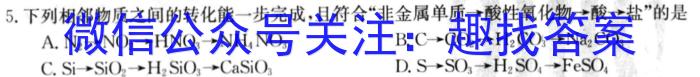 q江西省瑞昌市2023-2024学年度上学期七年级期中考试试卷化学