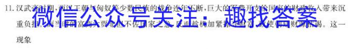 陕西省2023-2024学年度高一第一学期阶段性学习效果评估(二)政治s
