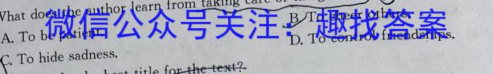 吉林省"通化优质高中联盟”2023~2024学年度高二上学期期中考试(24-103B)英语