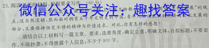 河南省2023-2024学年度九年级上学期期中综合评估【2LR】/语文