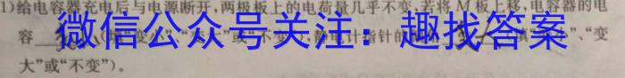 吉林省"通化优质高中联盟”2023~2024学年度高二上学期期中考试(24-103B)f物理