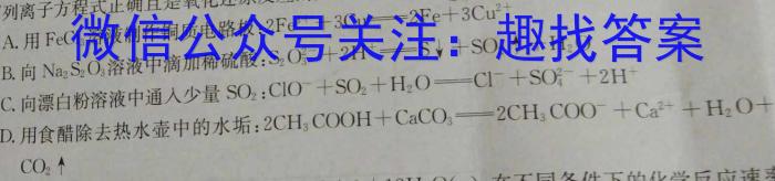 q2024新高考单科综合卷(四)化学