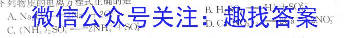 q云南师大附中(云南卷)2024届高考适应性月考卷(黑白黑白白黑白黑)化学