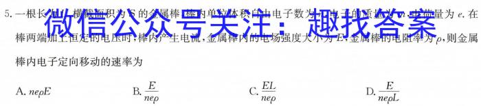 河北省2023-2024学年第一学期九年级学情质量检测（二）物理`