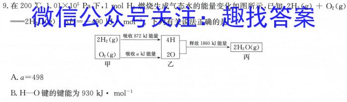 f安徽省蒙城县2023-2024年度第一学期九年级义务教育教学质量监测化学