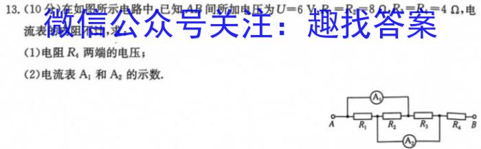 河南省2023-2024学年高一年级上期期中联考物理`