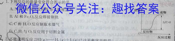 q河南省2023-2024学年度九年级第一学期阶段性测试卷(二)化学