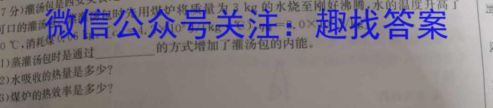 2024届湖南省高三试卷10月联考(☎)物理`