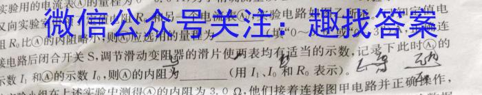 河北省石家庄市赵县2023-2024学年度第一学期期中学业质量检测九年级q物理