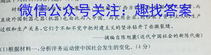 广东省2024届湛江市普通高中毕业班调研测试(24-105C)政治s