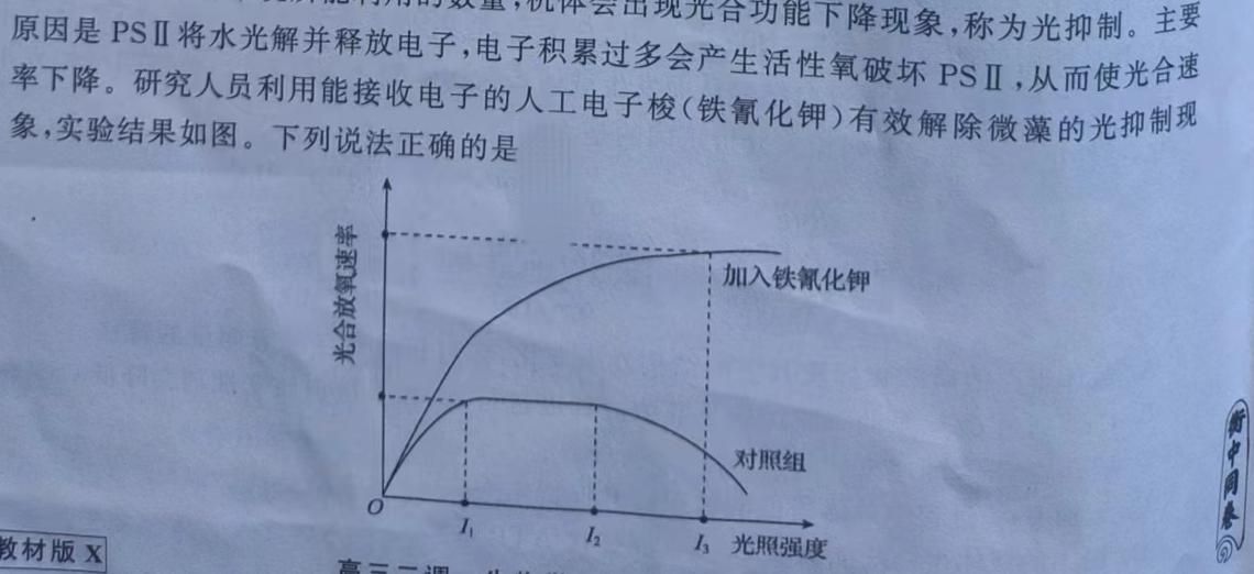 学科网2024届高三11月大联考(全国甲卷)生物