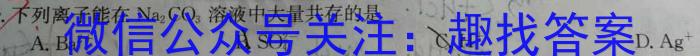 q广西2023年秋季学期高一年级八校第二次联考化学