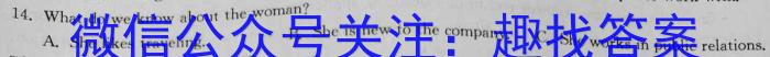 安徽省2023秋季阶段性质量调研评估检测(九年级)英语