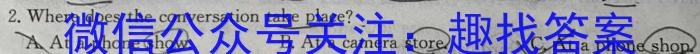 安徽省2023-2024学年度九年级阶段诊断(PGZXF-AH)(二)英语试卷答案