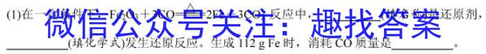 q山西省2023-2024学年12月份九年级阶段质量检测试题（卷）化学