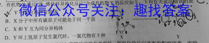 3江西省2024届九年级阶段评估(二) 3L R化学试题