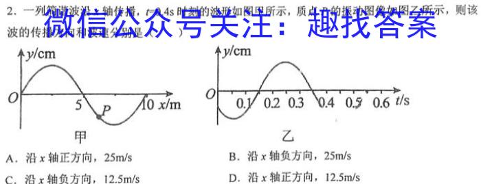 2024届北海市高三第一次模拟考试(24108C)(物理)