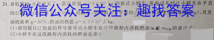 青桐鸣 2024届普通高等学校招生全国统一考试 青桐鸣大联考(高三)(11月)q物理