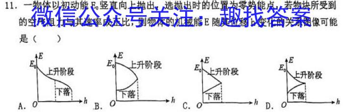 河南省2023-2024学年度第一学期九年级第二次学情分析q物理