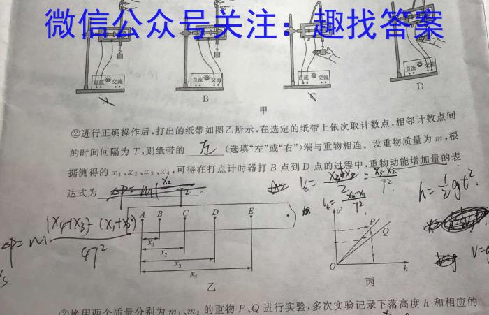 2023-2024学年辽宁省高一选科调考第二次联考l物理