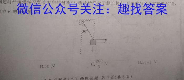 青海、宁夏2024届高三年级上学期12月联考q物理