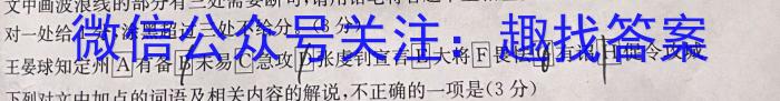 百校名师 2024普通高中高考模拟信息卷(五)/语文