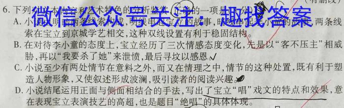 ［陕西大联考］陕西省2024届高三12月联考（12.8）语文