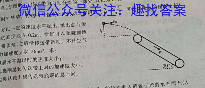 2024届高三12月大联考（新课标卷）物理试卷答案