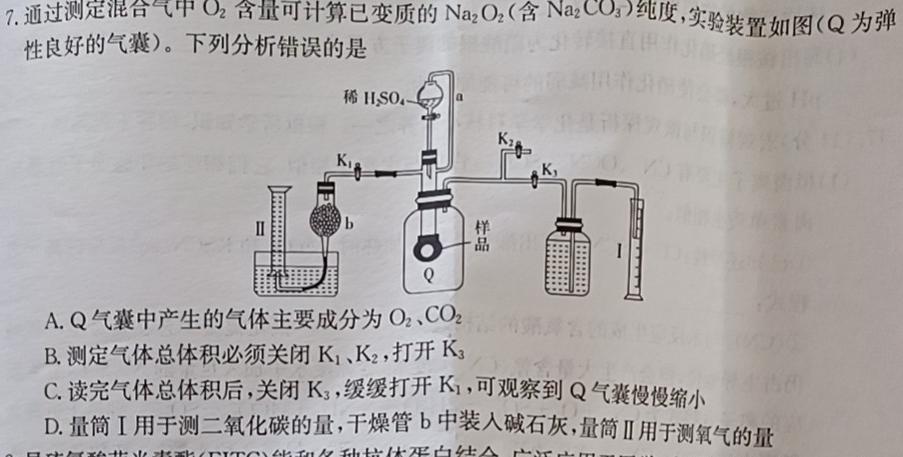 【热荐】河北省2023-2024学年六校联盟高一年级期中联考（241258D）化学