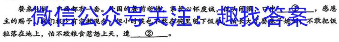 辽宁省2023-2024学年上学期高一年级12月月考语文