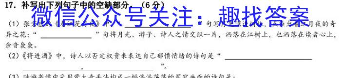 ［山西大联考］山西省2024届高三年级11月联考/语文