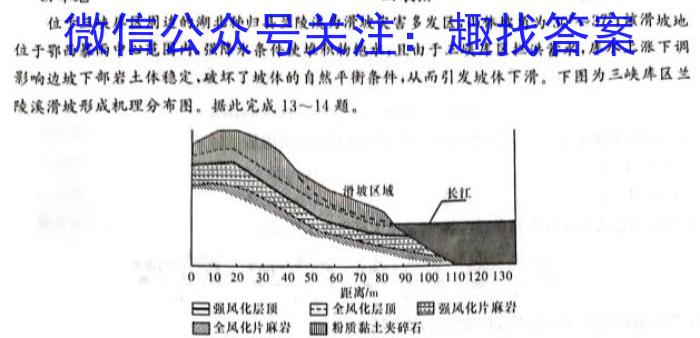 2024届广东省高三4月联考(24-424C)&政治