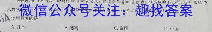 [今日更新]山东省2024届高三模拟考试(二)2地理h