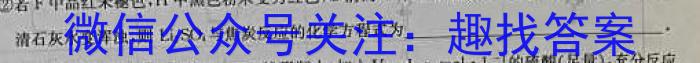 3山西省2023-2024学年12月份九年级阶段质量检测试题（卷）化学试题