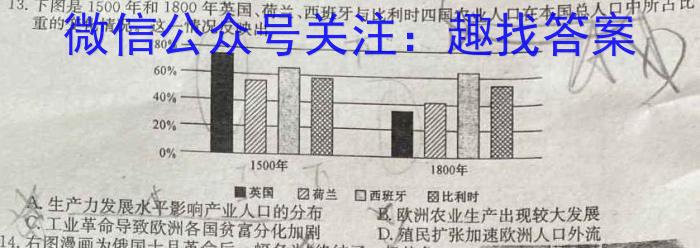 山西省大同市平城区2024届九年级上学期期中考试历史
