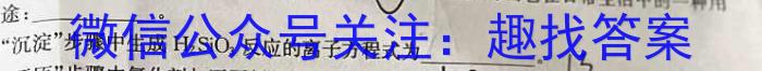 q学林教育 2023~2024学年度九年级第一学期第二阶段巩固练习化学