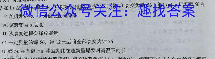 云南省2023-2024学年度高一年级上学期12月联考f物理