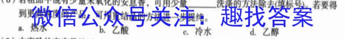 q天一文化海南省2023-2024学年高三学业水平诊断(四)化学