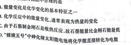 【热荐】2024届江西省九江市九年级教学质量检测（二）化学