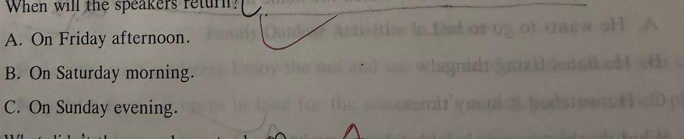 百师联盟2023-2024学年高二年级11月期中考试 英语