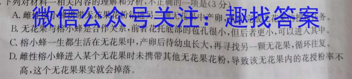 ［广东大联考］广东省2024届高三11月联考语文