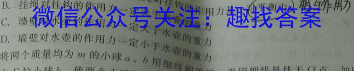 普通高中2024届高三跨市联合适应性训练检测卷(24-123C)物理试题答案