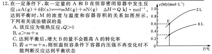 【热荐】陕西省扶风初中2023-2024学年度上学期九年级第二次质量检测题（卷）化学