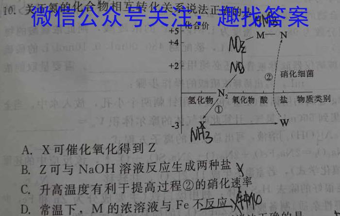 3汕头市2023-2024学年度普通高中毕业班期中调研测试化学试题