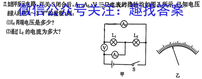 2024届衡水金卷先享题调研卷(JJ.AB)(二)f物理