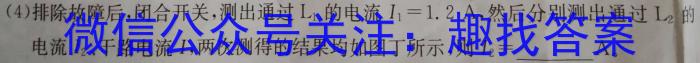 陕西省2023-2024学年度九年级第一学期第三阶段创新作业物理试卷答案