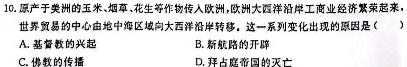 "2024年全国普通高等学校招生统一考试·A区专用 JY高三模拟卷(一)历史