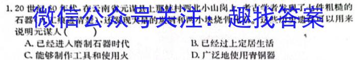 乌江新高考协作体2023-2024学年(上)高三期中学业质量联合调研抽测历史试卷